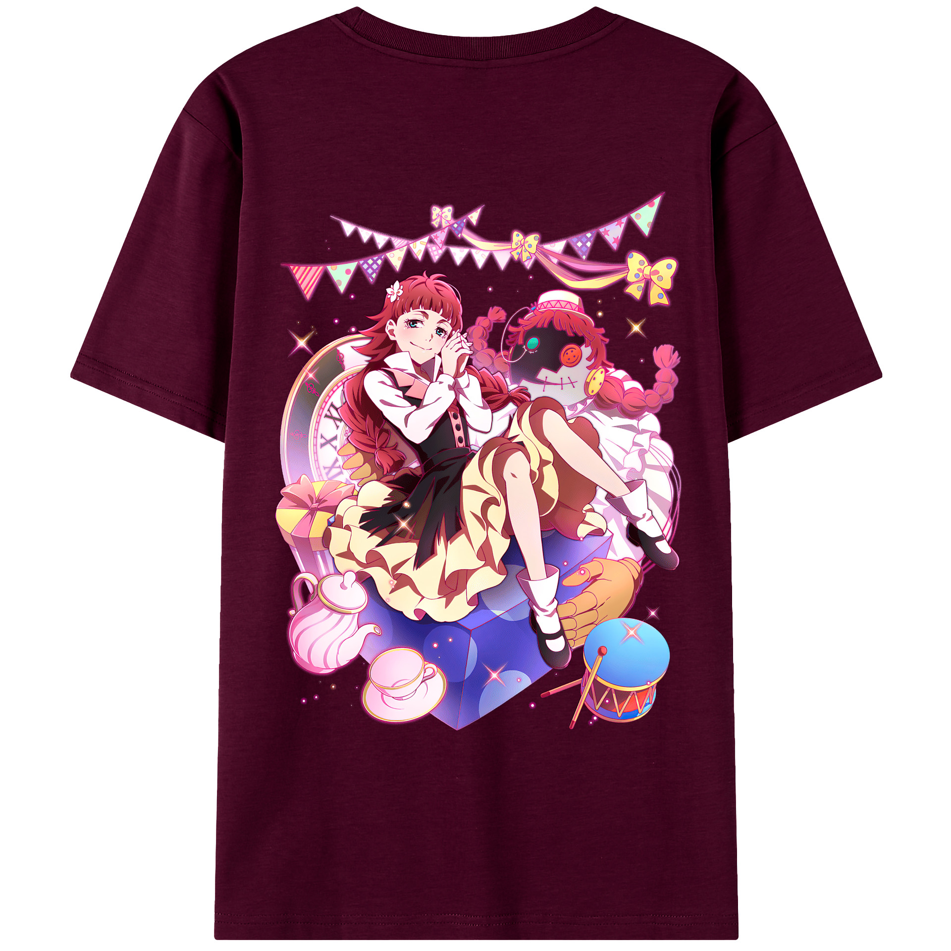（画像用） 文豪ストレイドッグス Bungo Stray Dogs レディース半袖Tシャツ(バックプリント)